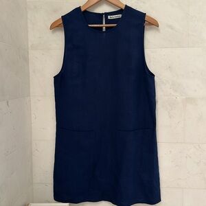 Reformation linen shift dress - small